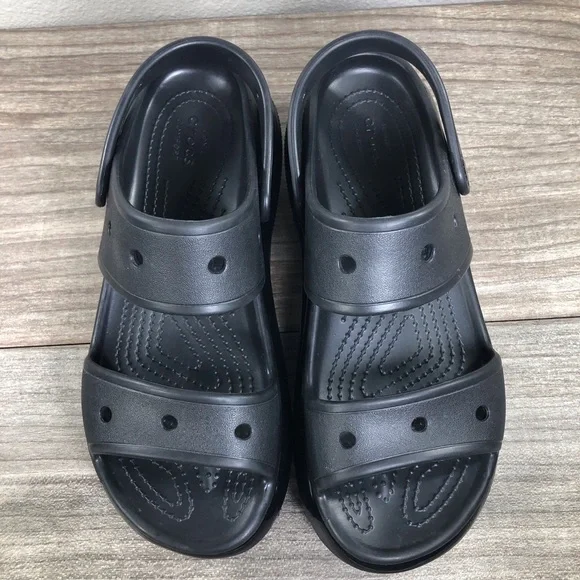 Crocs Mega Crush Unisex Sandals sz W8 / M6 - Picture 9 of 15